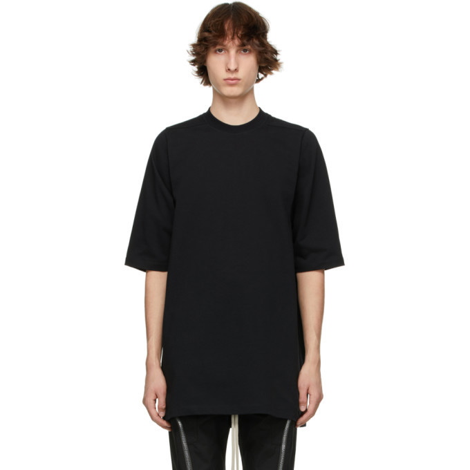 Photo: Rick Owens Black Crewneck T-Shirt