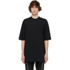 Rick Owens Black Crewneck T-Shirt