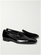 George Cleverley - Windsor Patent-Leather Loafers - Black