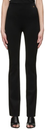 Atlein Black Viscose Trousers