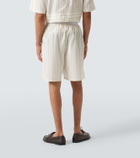 Calvin Klein Collection Edward striped technical shorts
