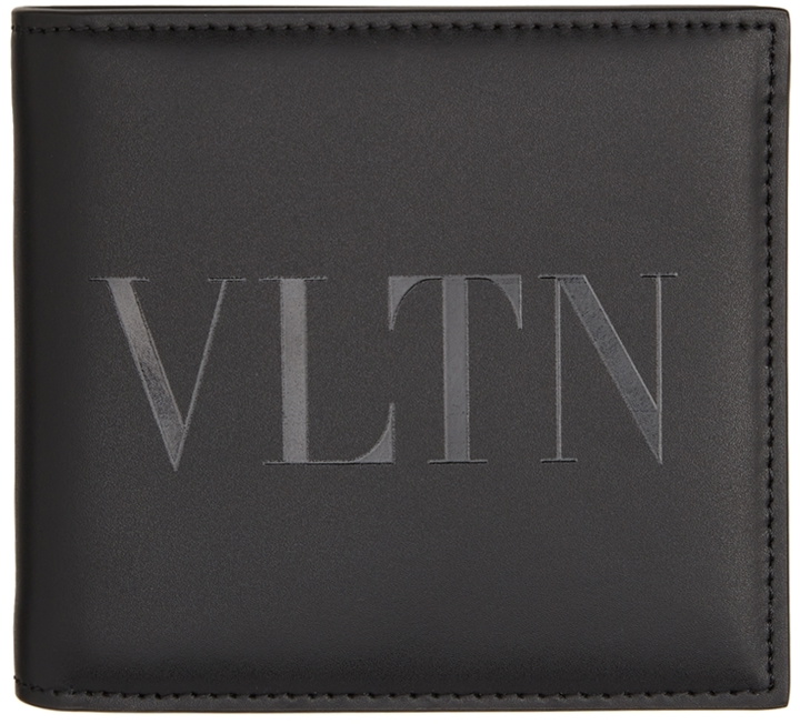 Photo: Valentino Garavani Black Monotone 'VLTN' Wallet