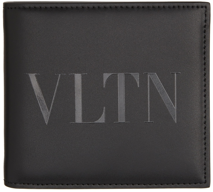 Photo: Valentino Garavani Black Monotone 'VLTN' Wallet