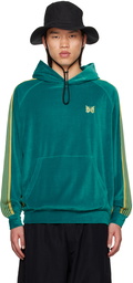 NEEDLES Blue Track Hoodie