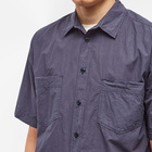 YMC Men's Mitchum Short Sleeve Shirt in Navy