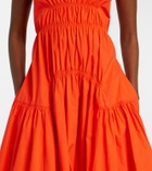 Proenza Schouler White Label Michelyn cotton-blend maxi dress
