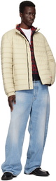 Hugo Beige Insulated Puffer Jacket