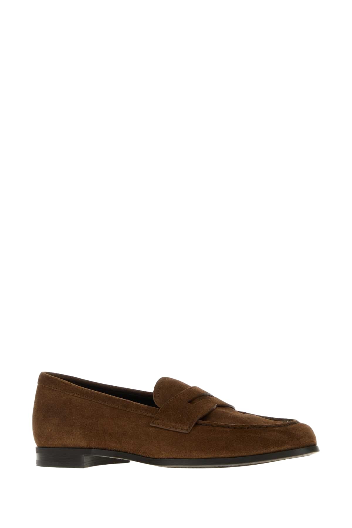 Church's Brown Suede Natalie Loafers