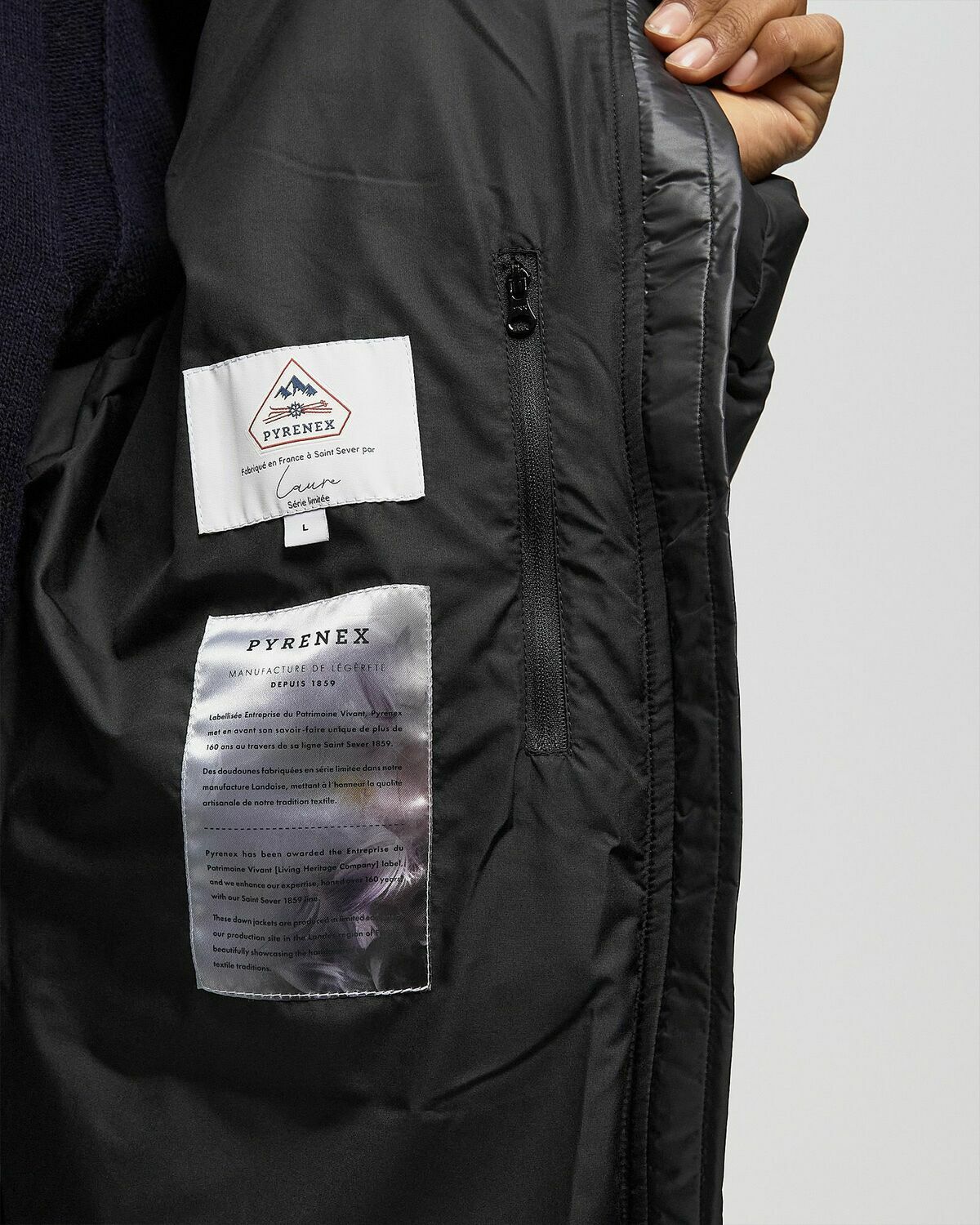 PYRENEX ENEKO JACKET Black Mens Down & Puffer Jacket
