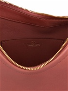 VALENTINO GARAVANI Mini Vlogo Moon Leather Top Handle Bag