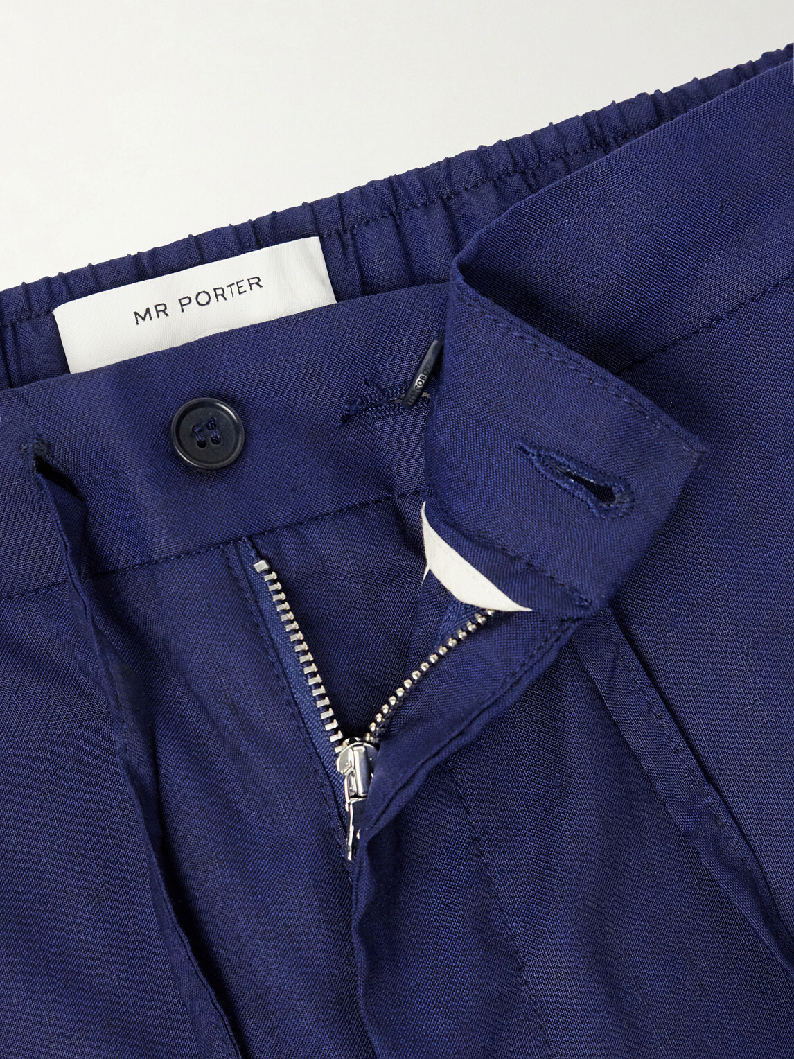 Frescobol Carioca - Straight-Leg Cotton Suit Trousers - Blue