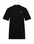 Roberto Cavalli Mens T-shirt in Black
