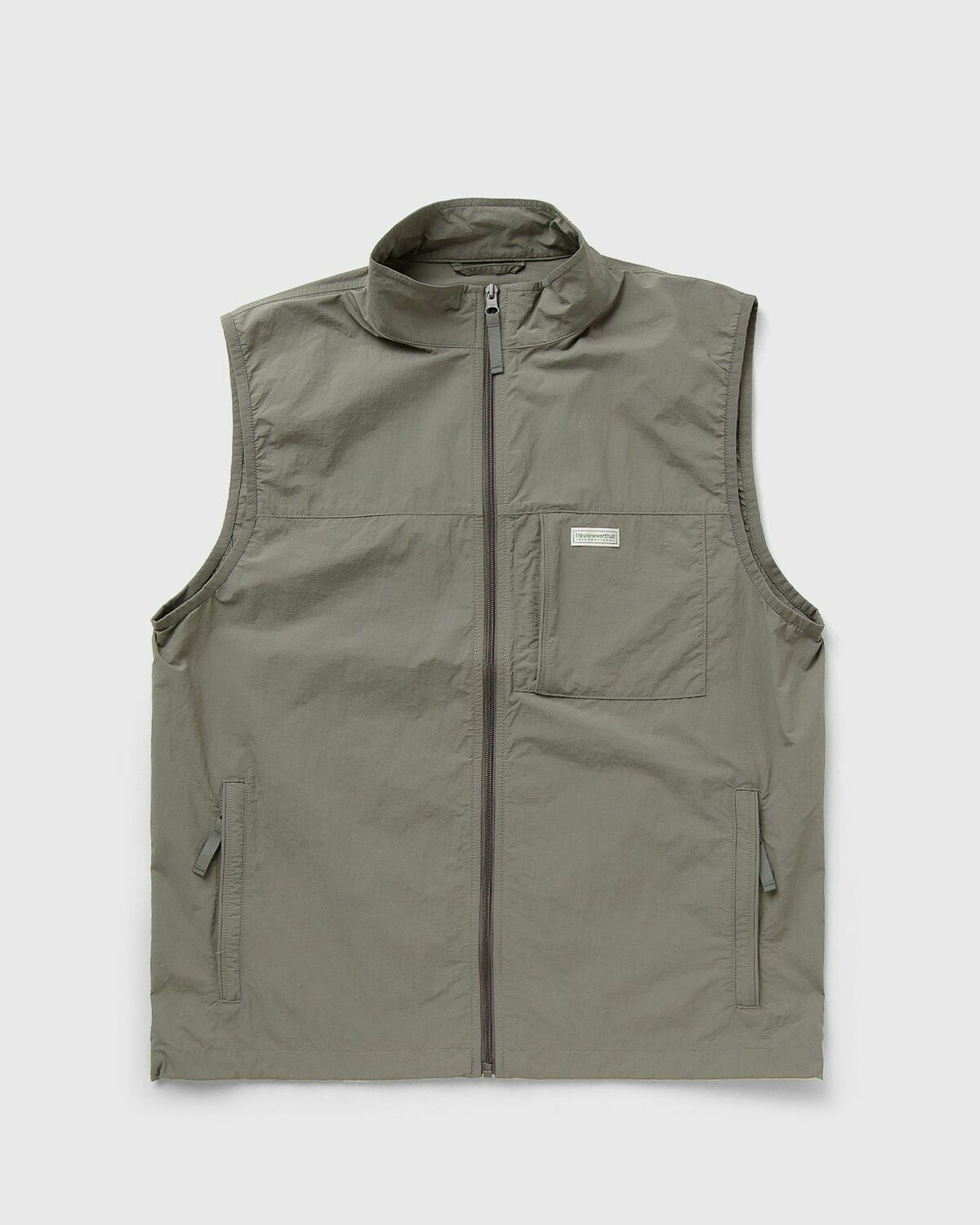 Thisisneverthat Nylon Sport Vest Green Men