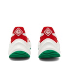 Casablanca Men's Atlantis Sneakers in White/Red