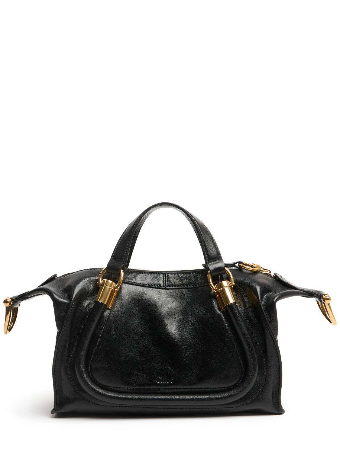 Chloé Small Paraty 24 bag in shiny leather main image 1