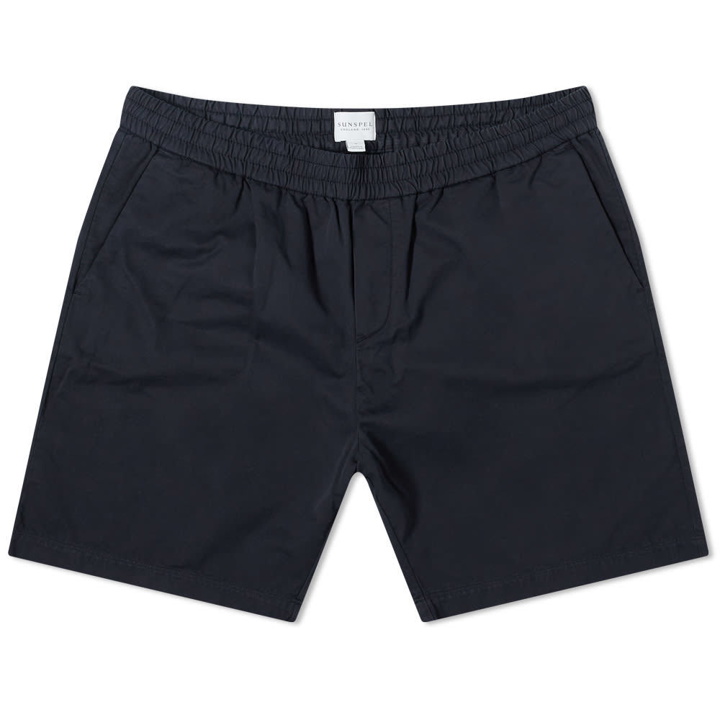 Photo: Sunspel Cotton Drawstring Short