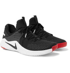 Nike Training - Free TR V8 Rubber-Trimmed Mesh Sneakers - Black