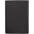 Ermenegildo Zegna Black Smooth Passport Holder