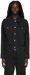 Kwaidan Editions SSENSE Exclusive Black Tailored Denim Jacket