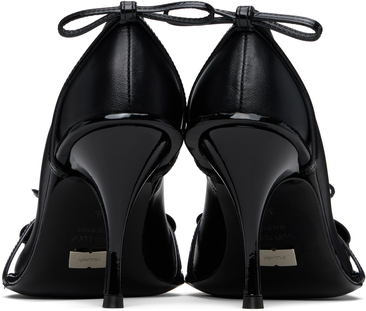 ALL-IN Black Double Heels