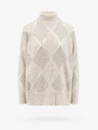 Brunello Cucinelli Sweater Grey Womens Knitwear