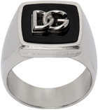 Dolce & Gabbana Silver 'DG' Ring