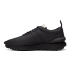 Lanvin Black Leather Bumpr Sneakers