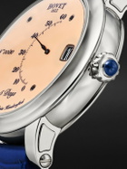 Bovet - Récital 15 Limited Edition Hand-Wound 42mm Titanium and Leather Watch, Ref. No. R150021