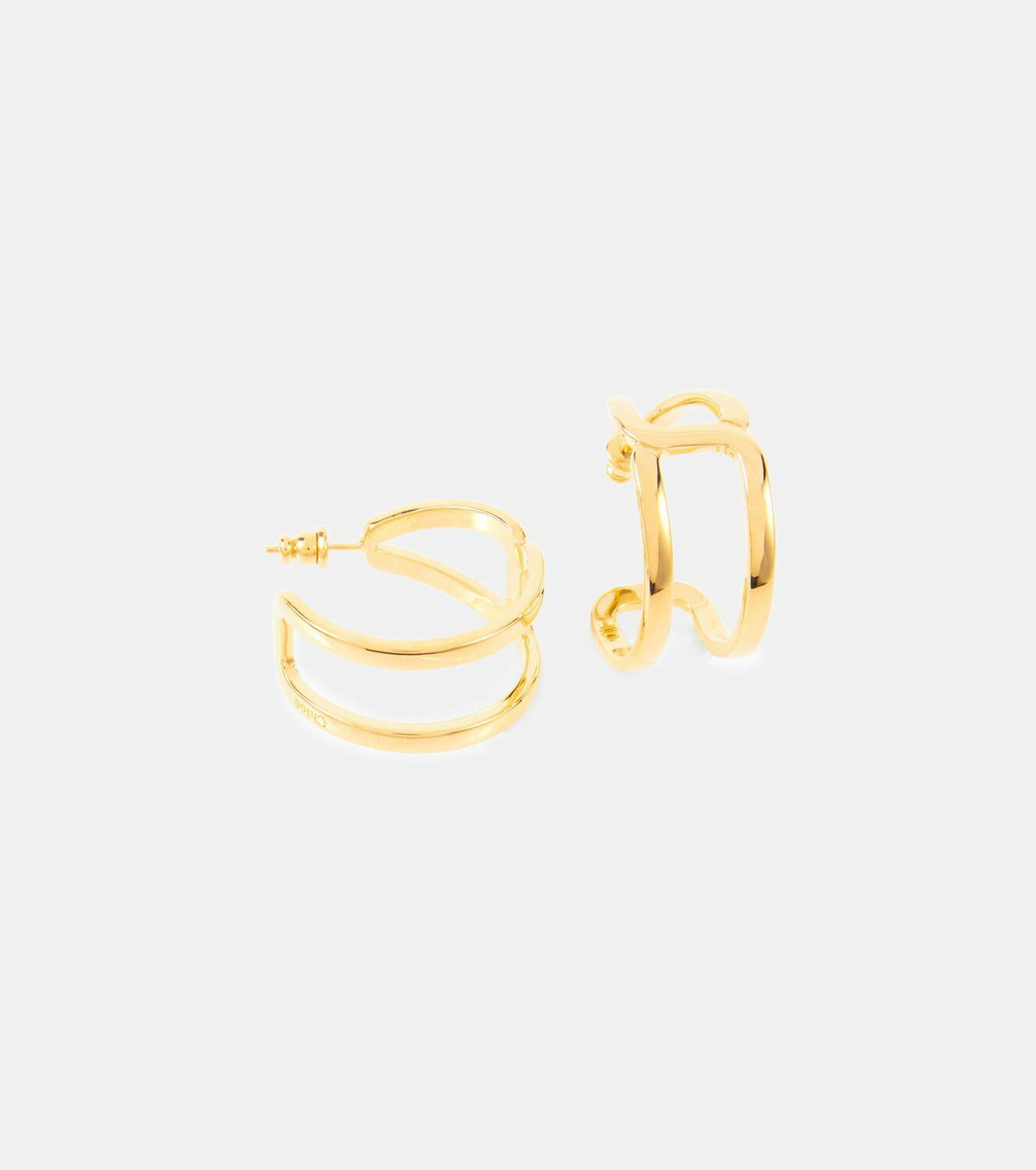 Chloé Marcie hoop earrings
