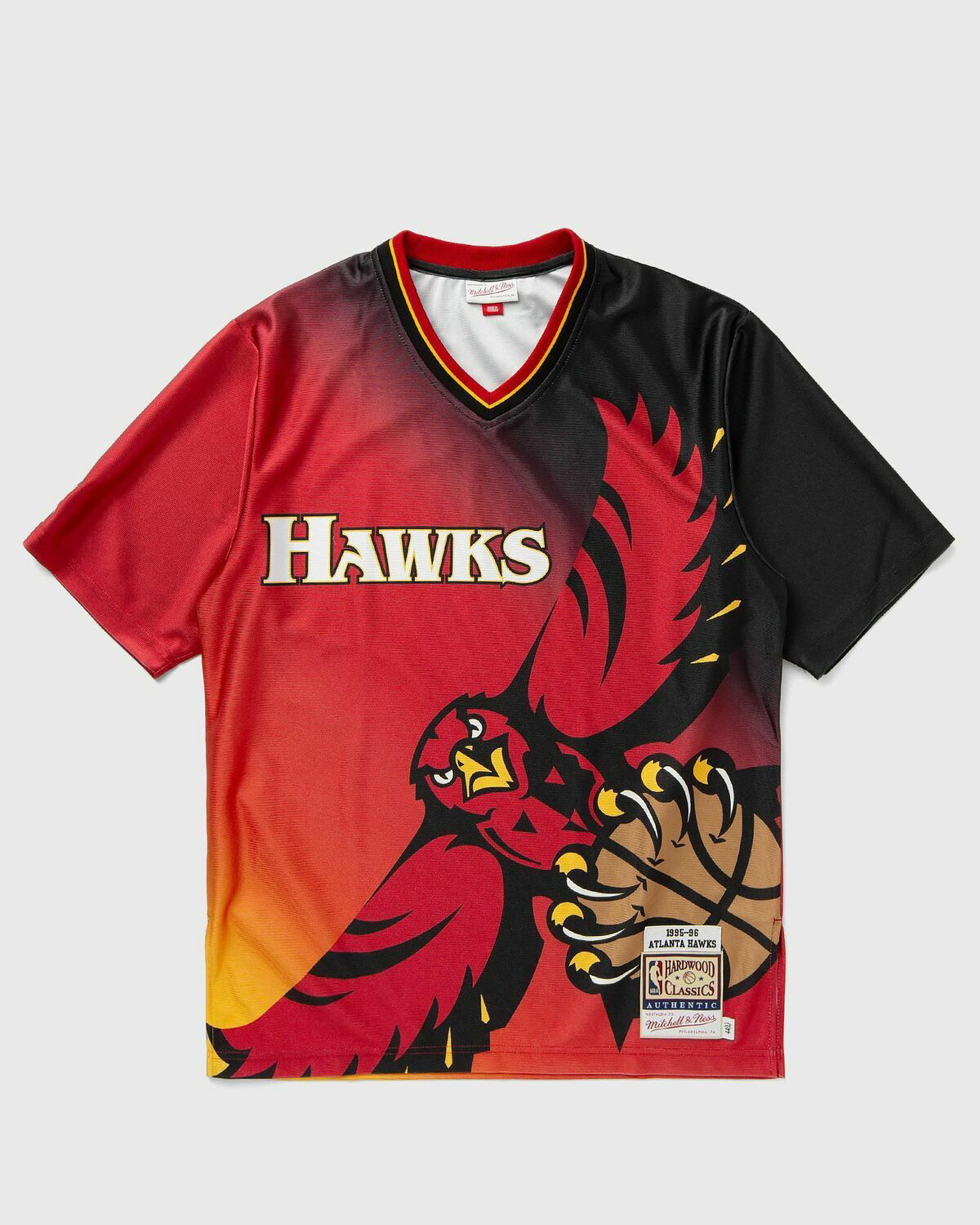 Mitchell & Ness Nba Authentic Shooting Shirt Atlanta Hawks 1995 Black  Jerseys