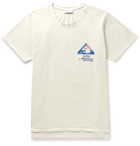 Rhude - Printed Cotton-Jersey T-Shirt - Men - Cream