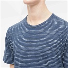 Corridor Men's Frequency Stripe T-Shirt in Blue