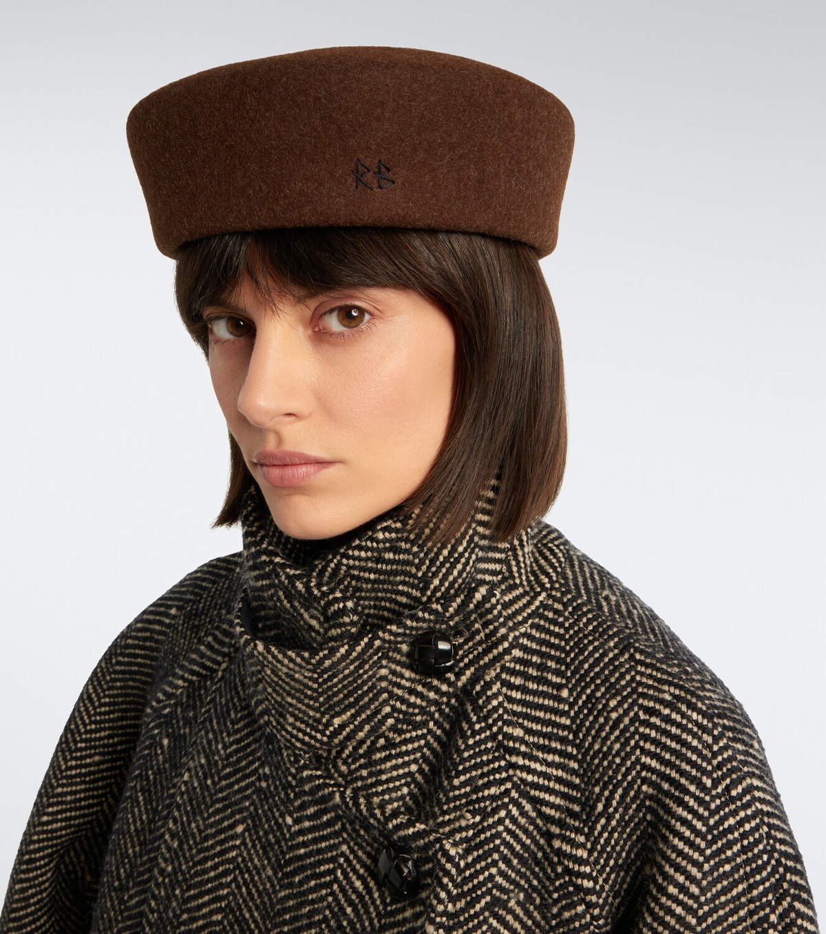 Ruslan Baginskiy Wool felt hat