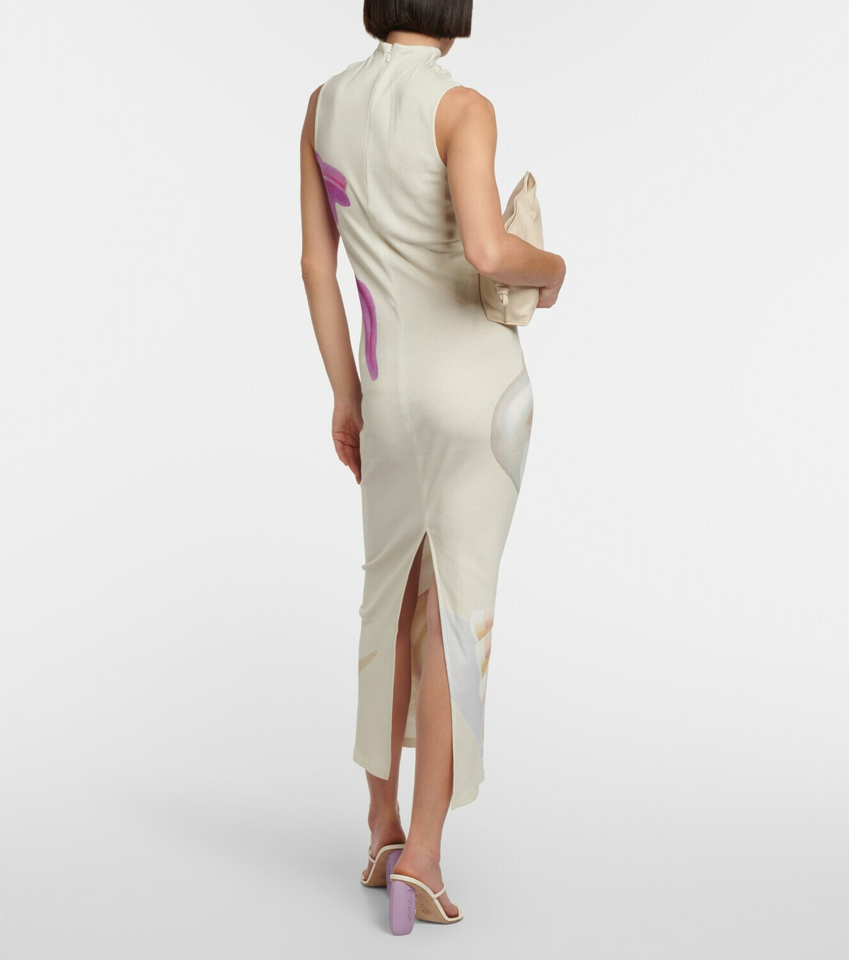 Loewe Shell cotton-blend maxi dress Loewe