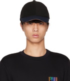 Paul Smith Black Signature Stripe Cap