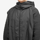 Homme Plissé Issey Miyake Men's Pleated Tech Jacket in Black