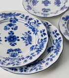 Cabana Gloria set of 2 porcelain dinner plates