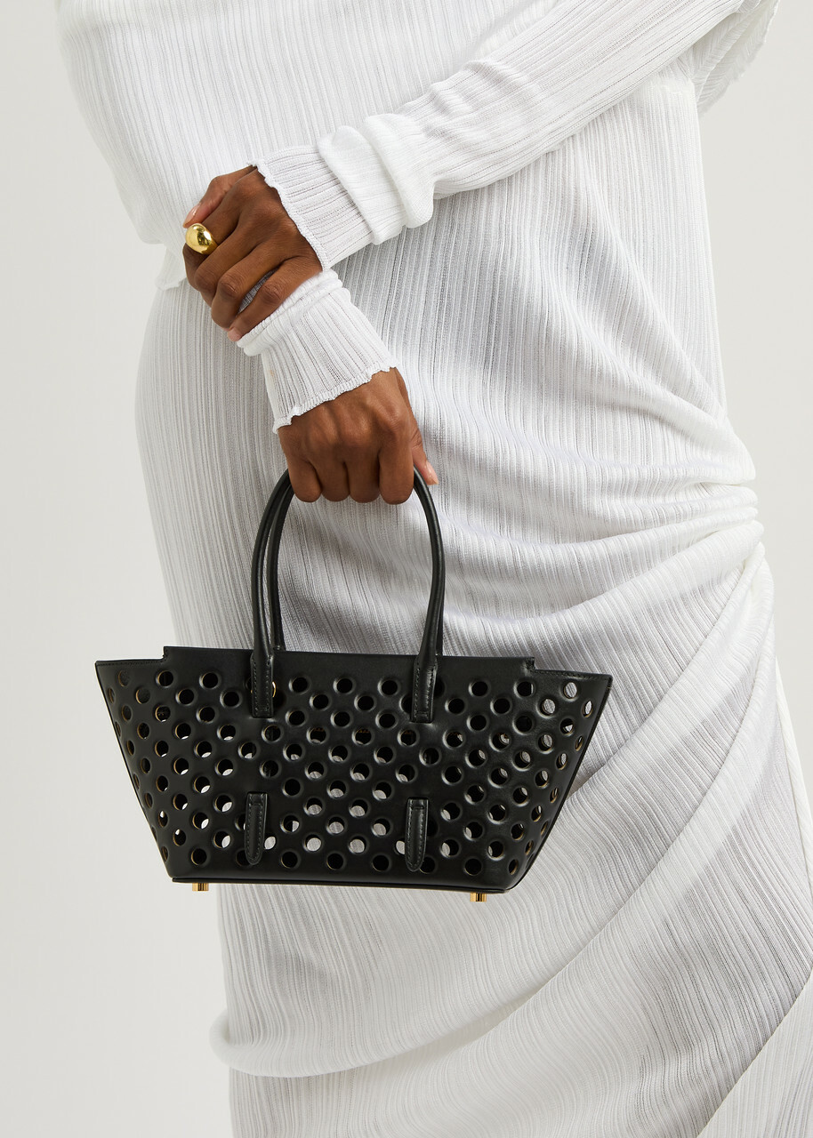 NEO MINA 20 BAG IN BLACK VIENNA CALFSKIN