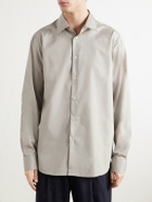 Paul Smith - Cotton-Poplin Shirt - Gray
