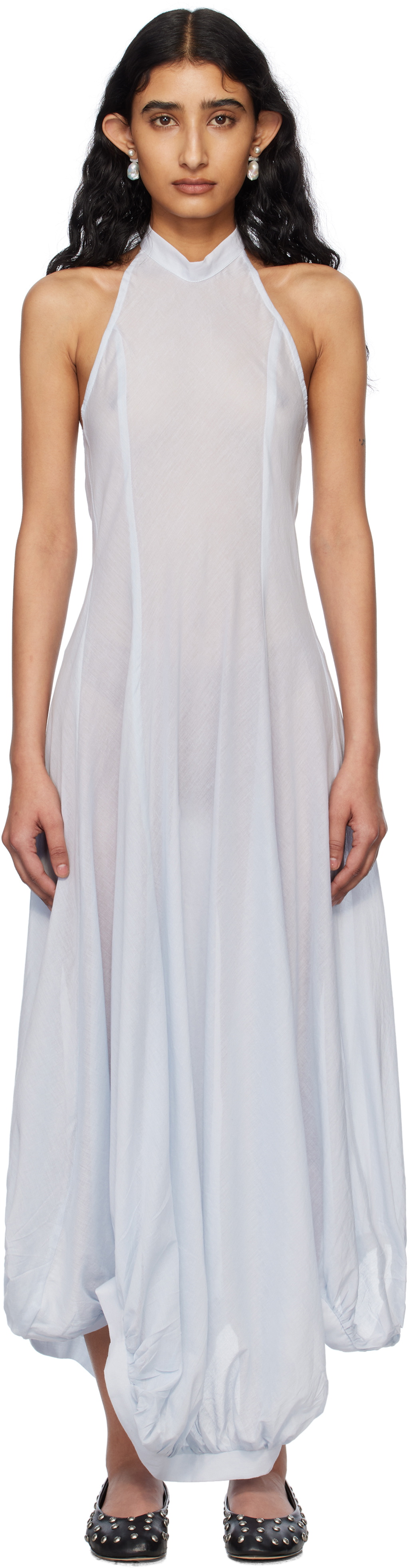 Gimaguas Blue Bomba Maxi Dress