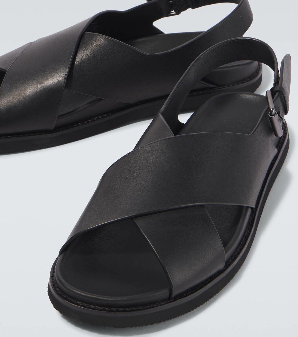 Polo Ralph Lauren Zane leather slingback sandals