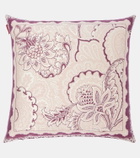 Etro Bloom cotton-blend cushion