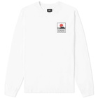 Edwin Men's Long Sleeve Sunset On Mt. Fuji T-Shirt in White