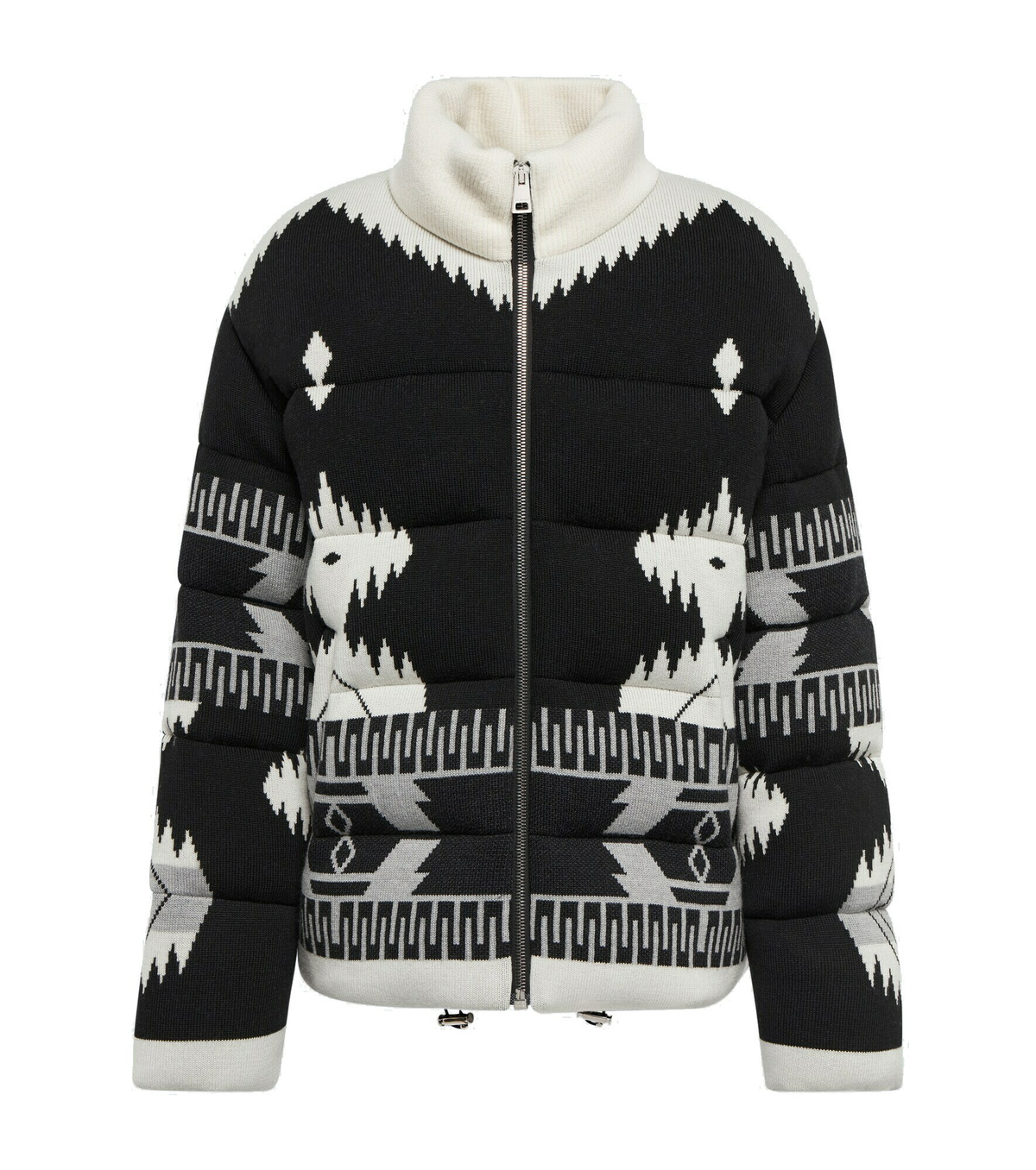 Alanui Icon jacquard down jacket Alanui