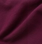 TOM FORD - Slim-Fit Cotton-Piqué Polo Shirt - Burgundy