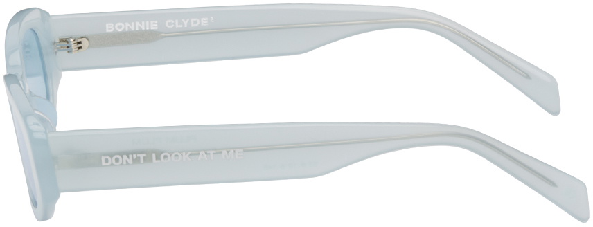 BONNIE CLYDE Blue Plum Plum Sunglasses Bonnie Clyde
