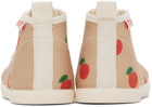 TINYCOTTONS Baby Beige Apples Sneakers