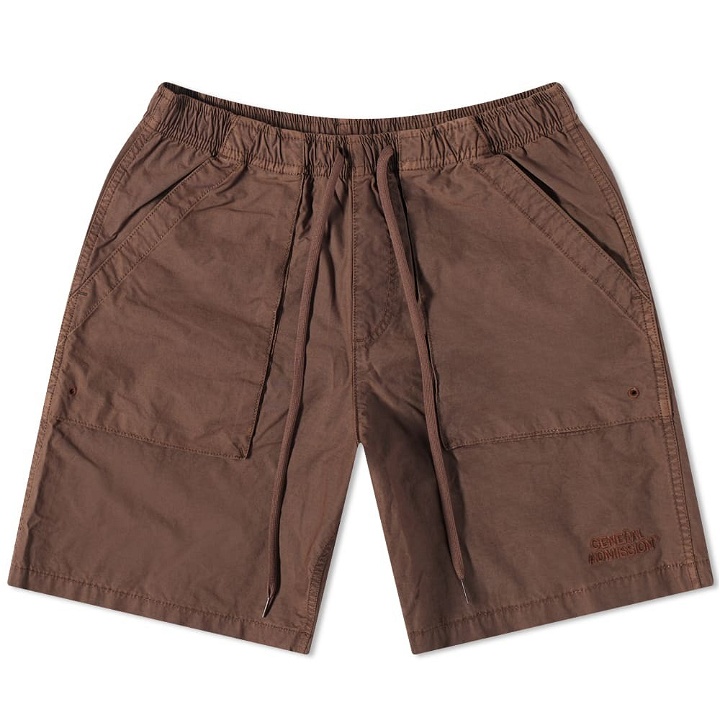 Photo: General Admission Men's Patch Pocket Short in Wahed Brown