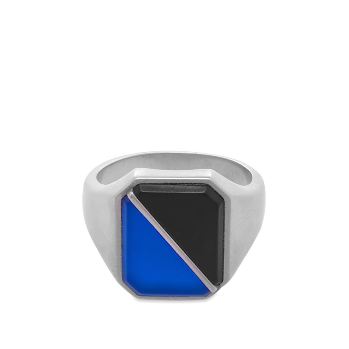 Photo: Maison Margiela Diagonal Split Signet Ring