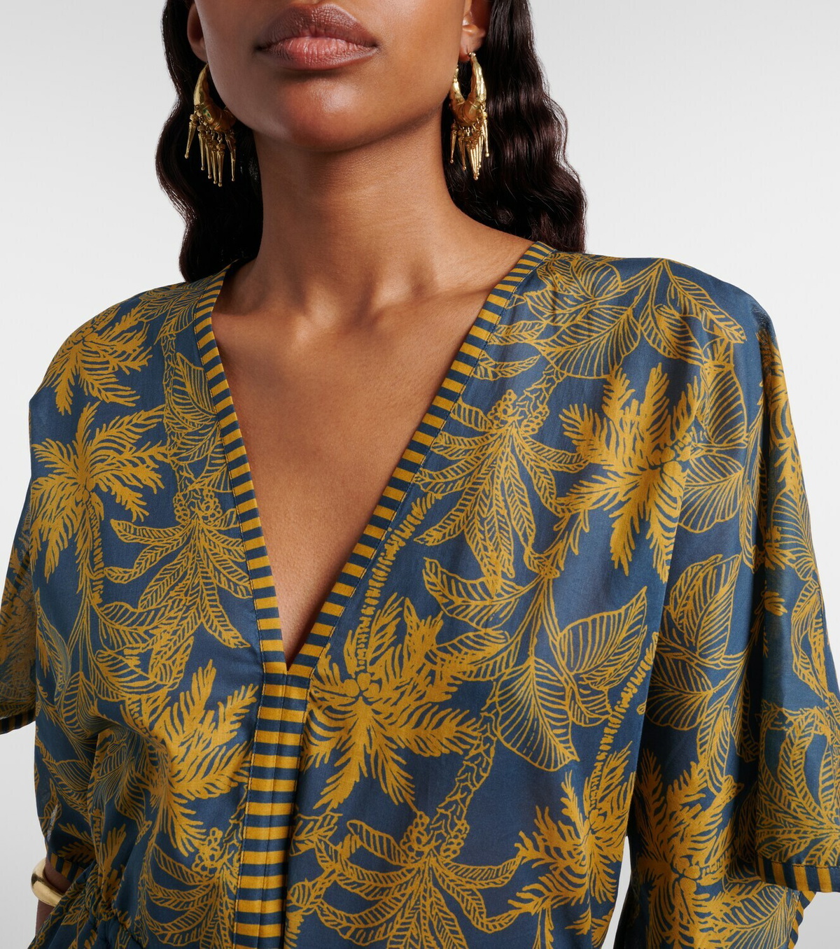 Eres Peninsule cotton voile minidress